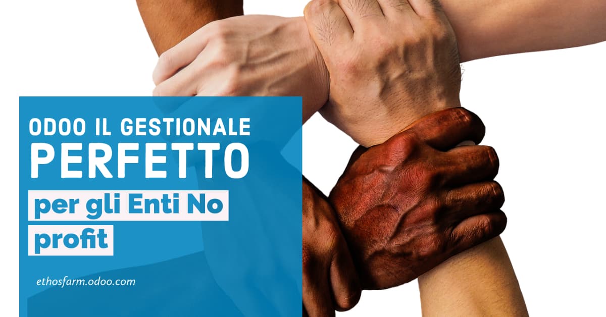 Odoo il gestionale perfetto per gli Enti No profit