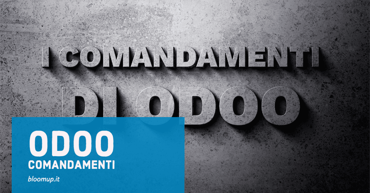 I comandamenti di Odoo